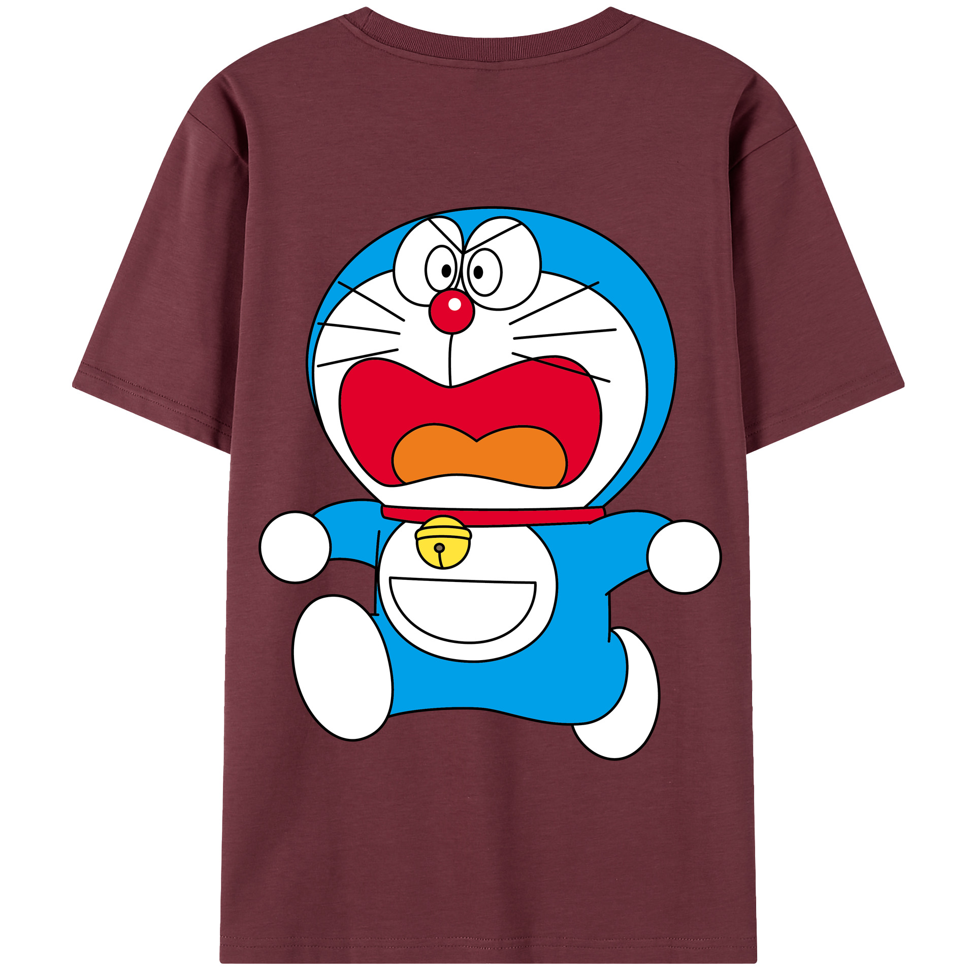 （画像用） ドラえもん Doraemon 綿100％半袖Tシャツ（背面プリント）